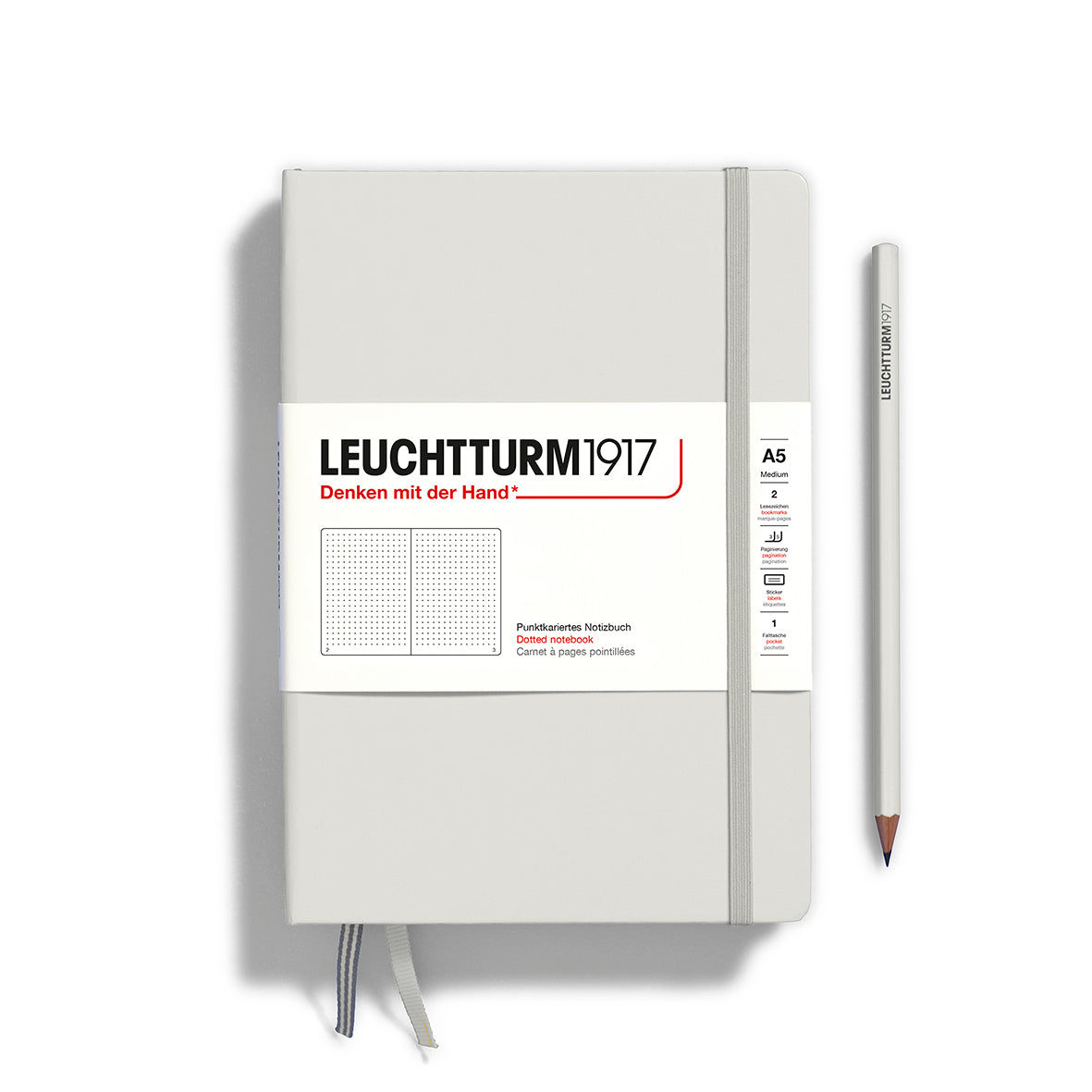 Medium A5 Hardcover Notebook