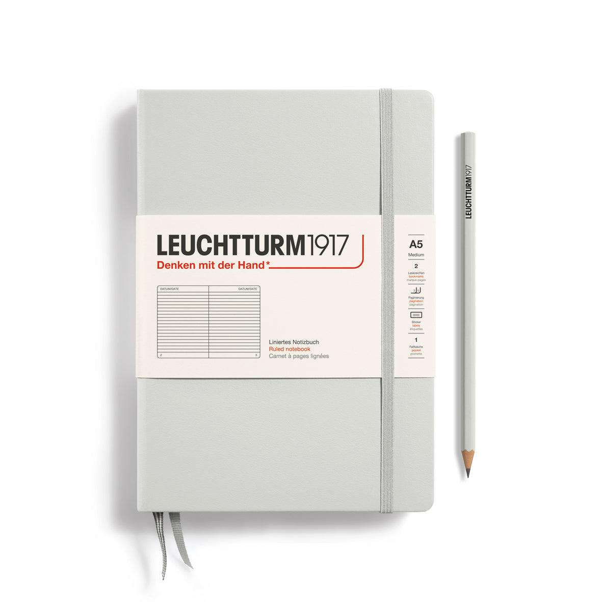 Medium A5 Hardcover Notebook