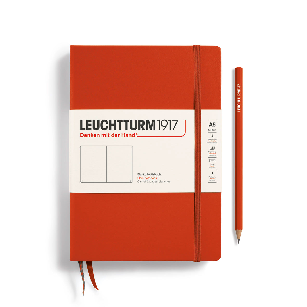 Medium A5 Hardcover Notebook