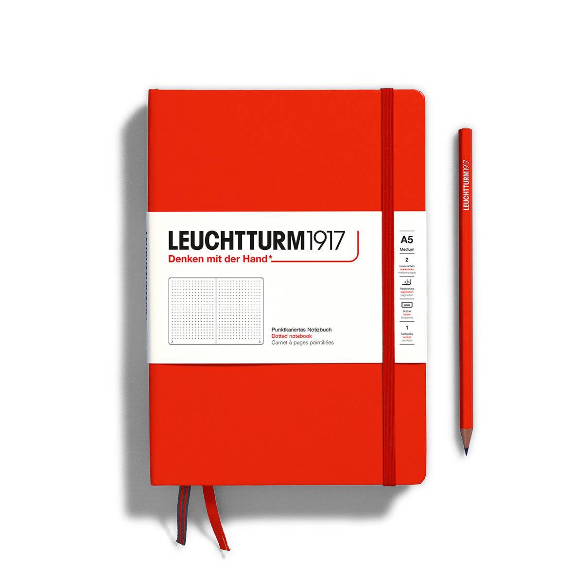 Medium A5 Hardcover Notebook