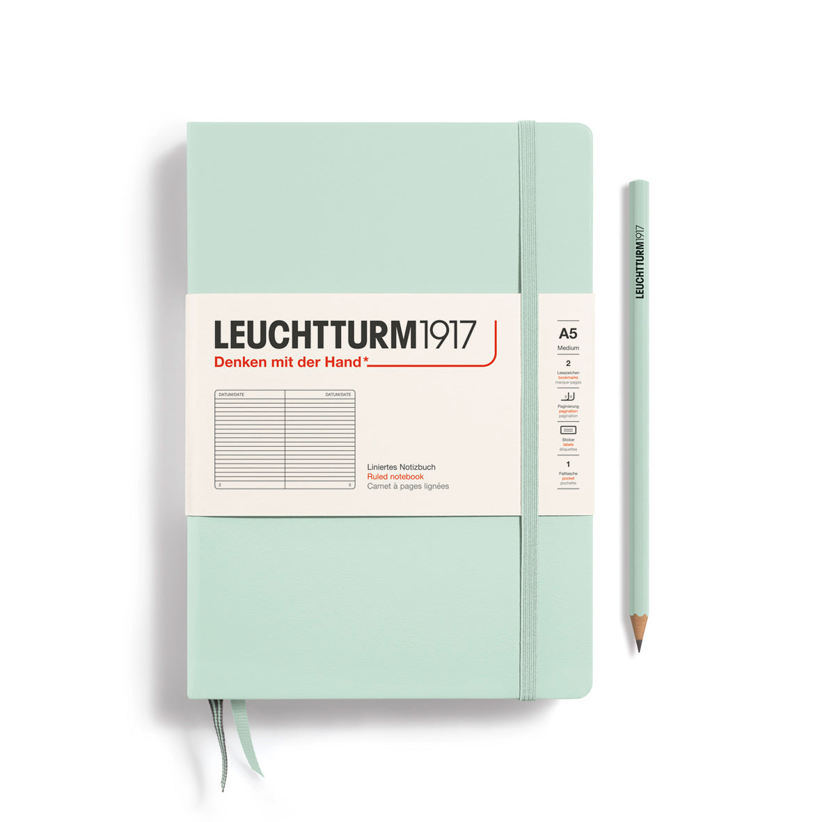 Medium A5 Hardcover Notebook
