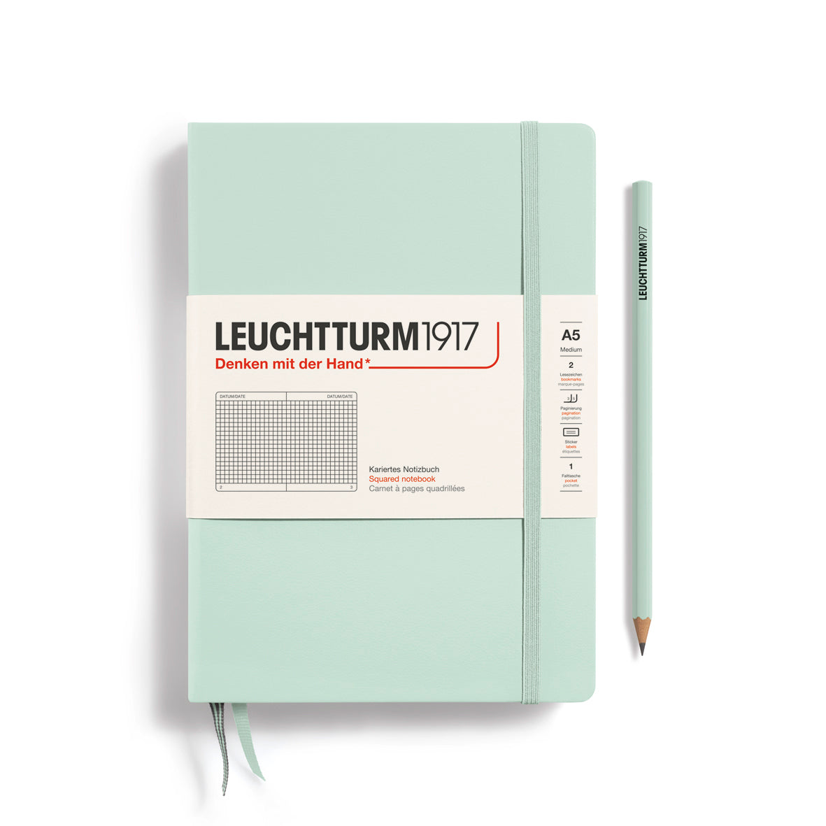 Medium A5 Hardcover Notebook