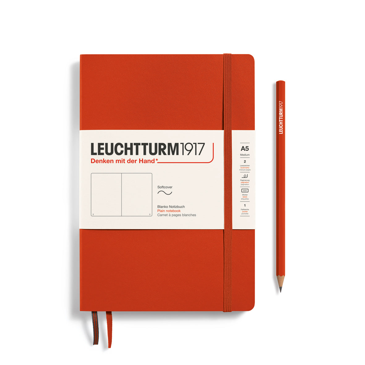 Medium A5 Softcover Notebook