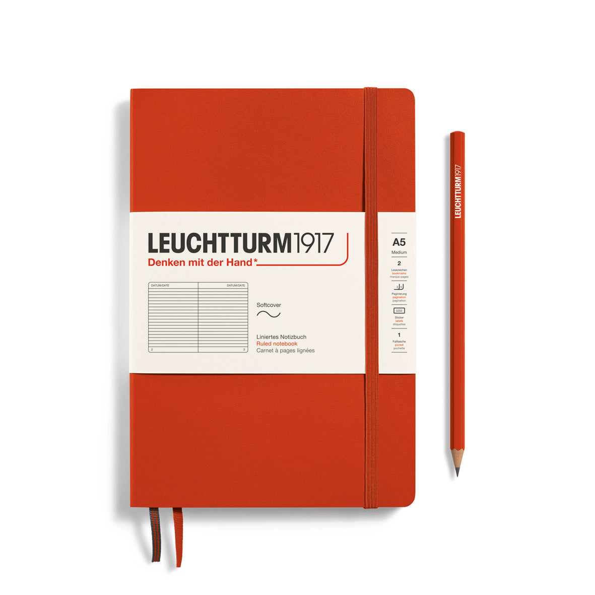Medium A5 Softcover Notebook