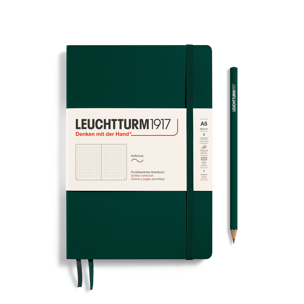 Medium A5 Softcover Notebook