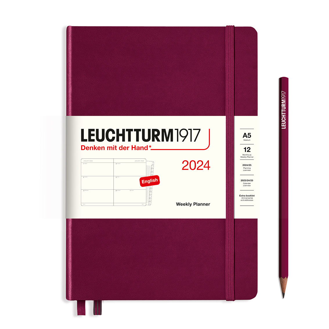 Weekly Planner 2024 Hardcover