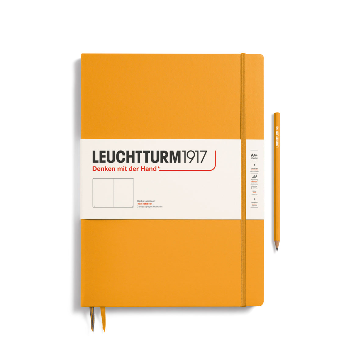 Master A4+ Slim Hardcover Notebook