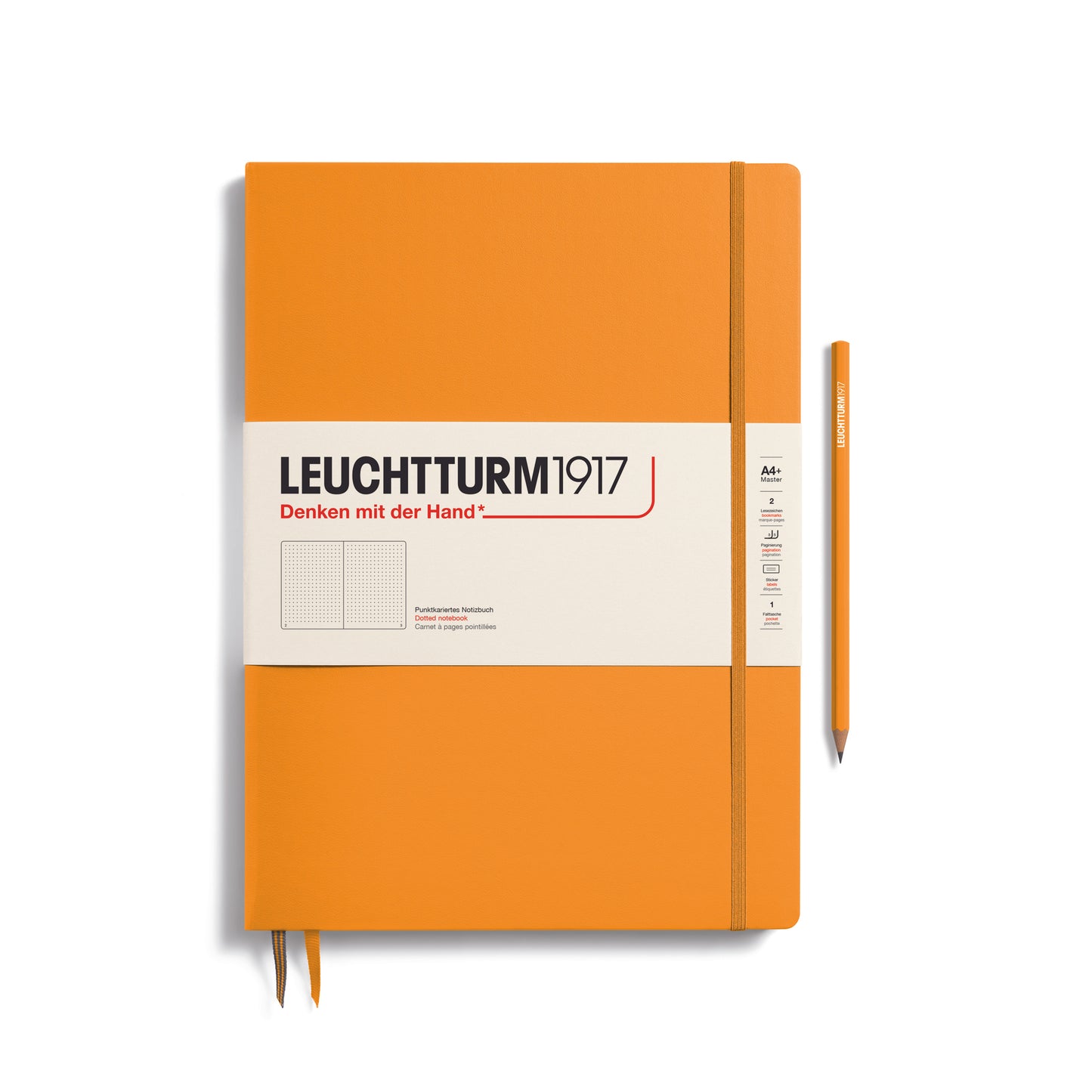 Master A4+ Slim Hardcover Notebook