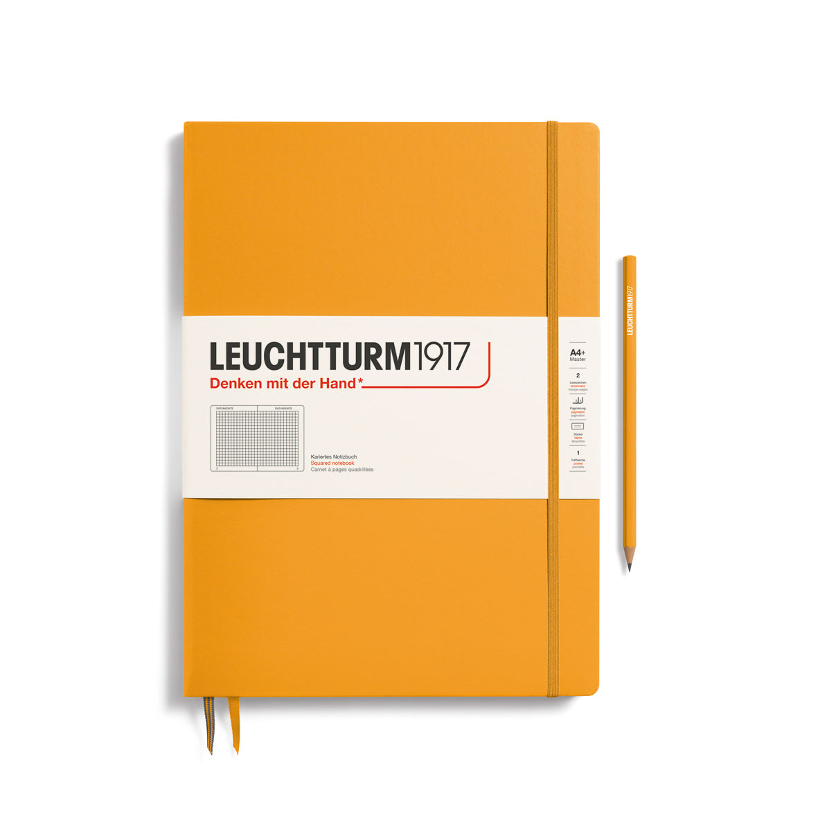 Master A4+ Slim Hardcover Notebook