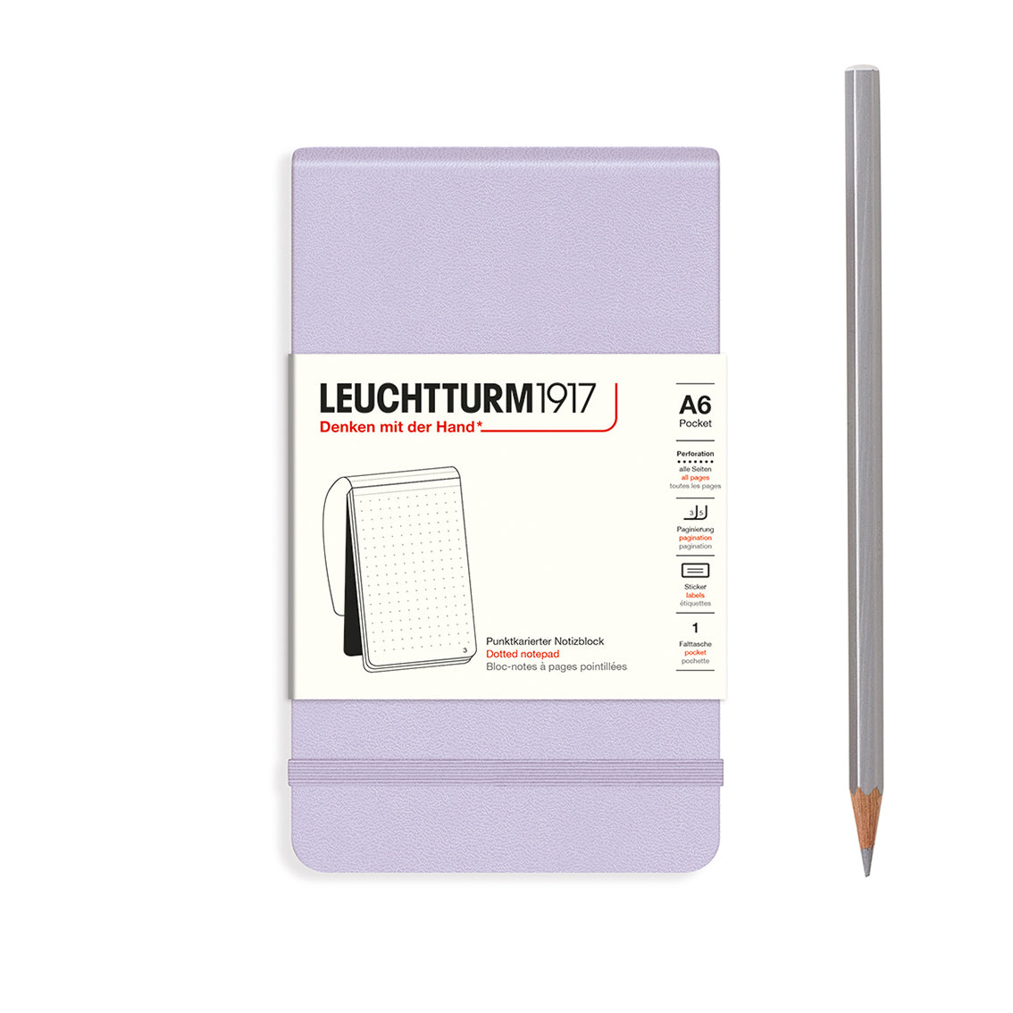 Pocket A6 Hardcover Notepad