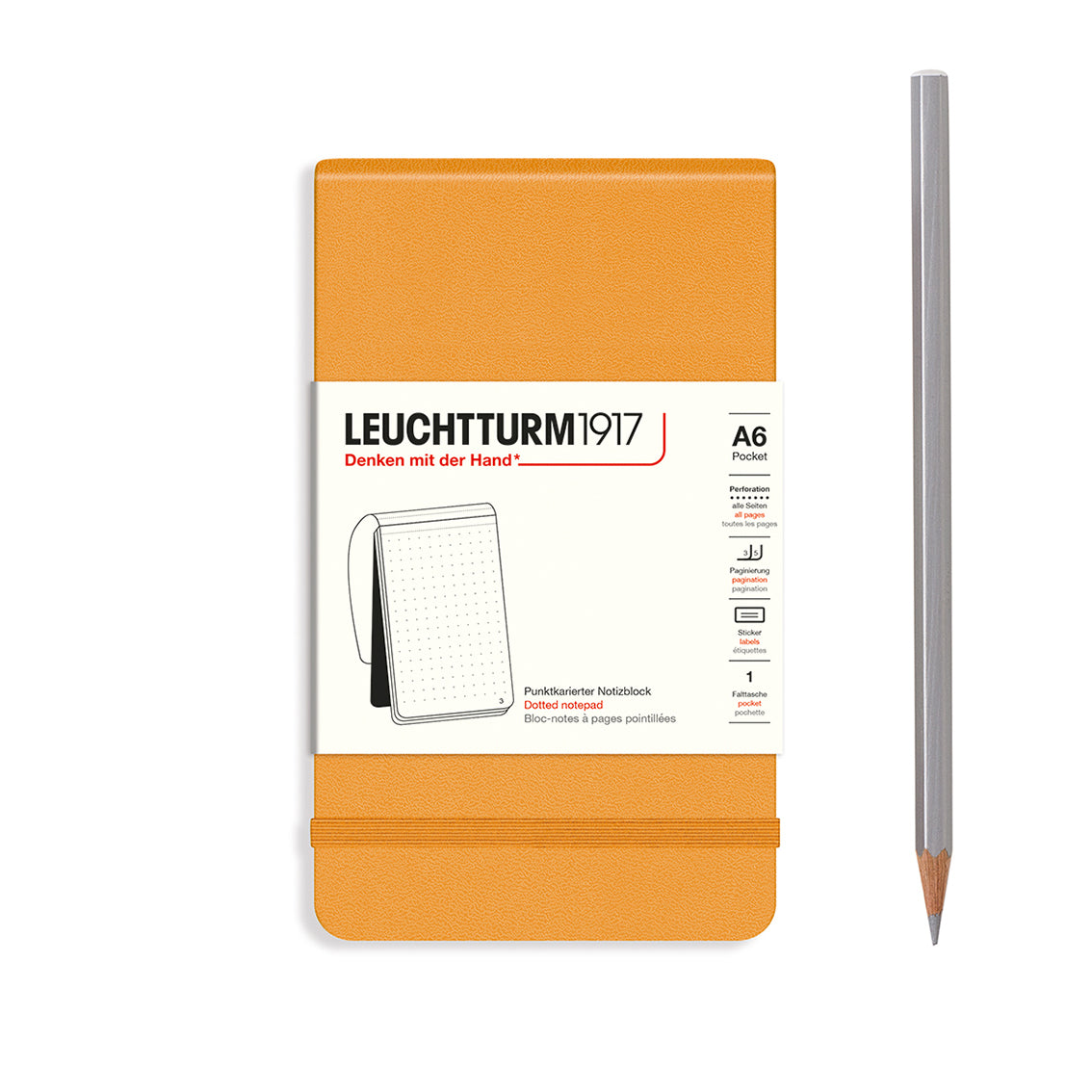 Pocket A6 Hardcover Notepad