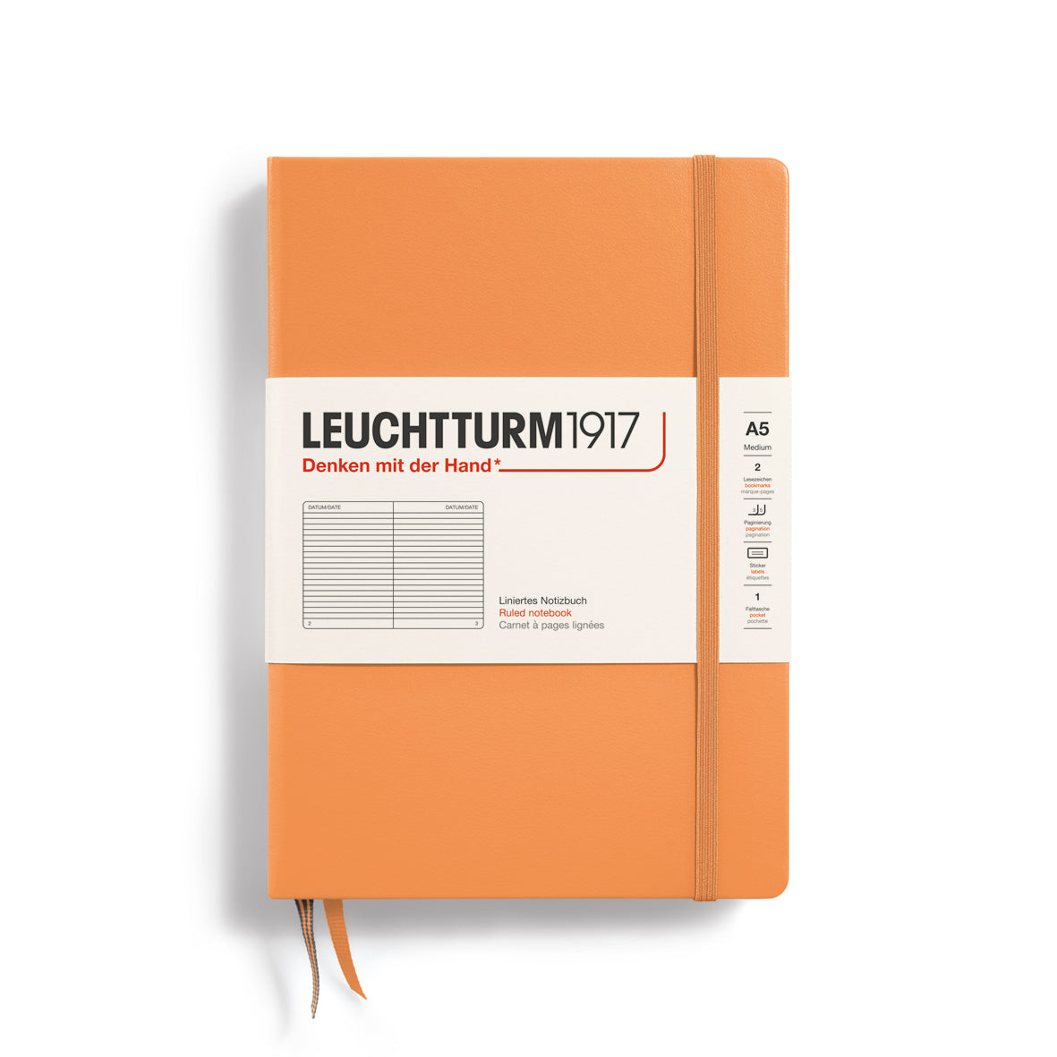 Medium A5 Hardcover Notebook