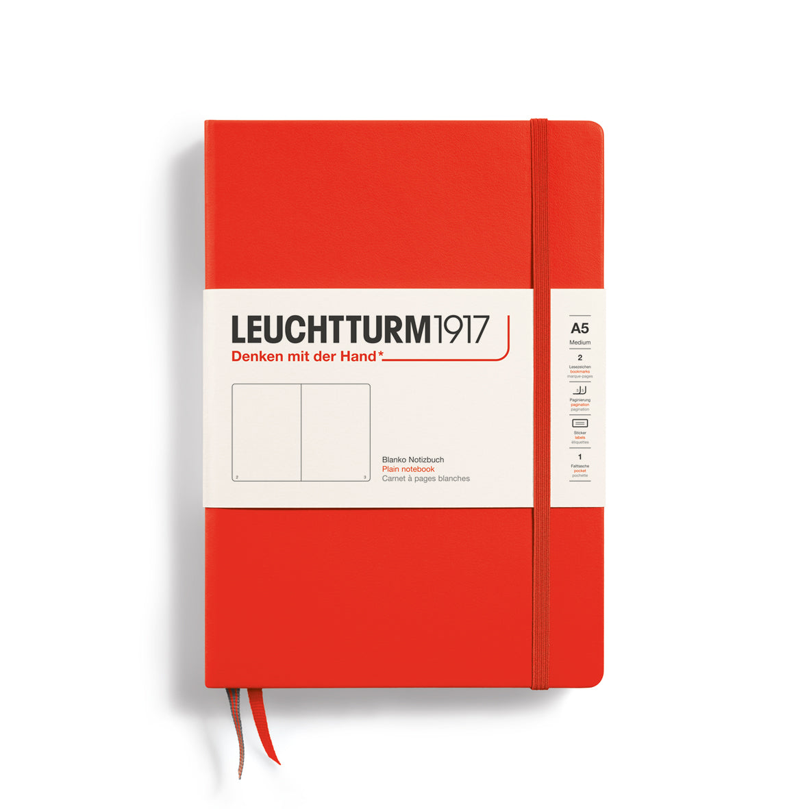 Medium A5 Hardcover Notebook