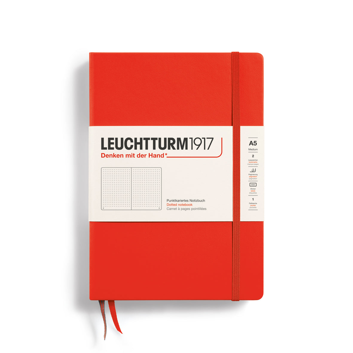 Medium A5 Hardcover Notebook