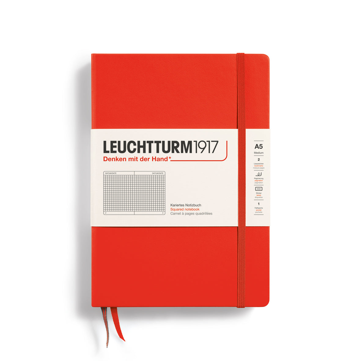Medium A5 Hardcover Notebook