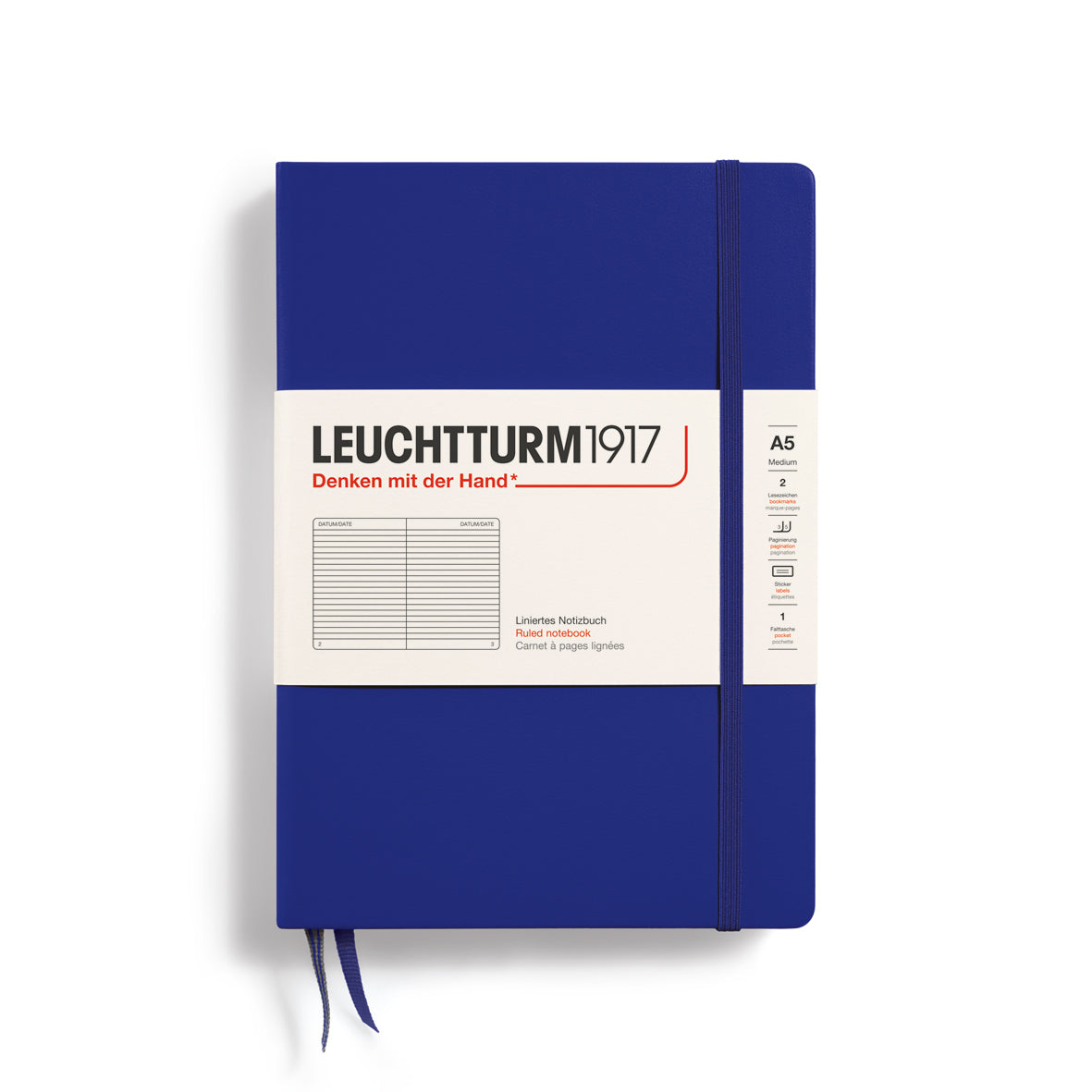 Medium A5 Hardcover Notebook
