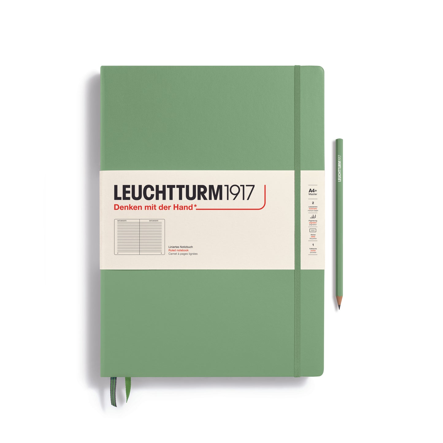 Master A4+ Classic Hardcover Notebook