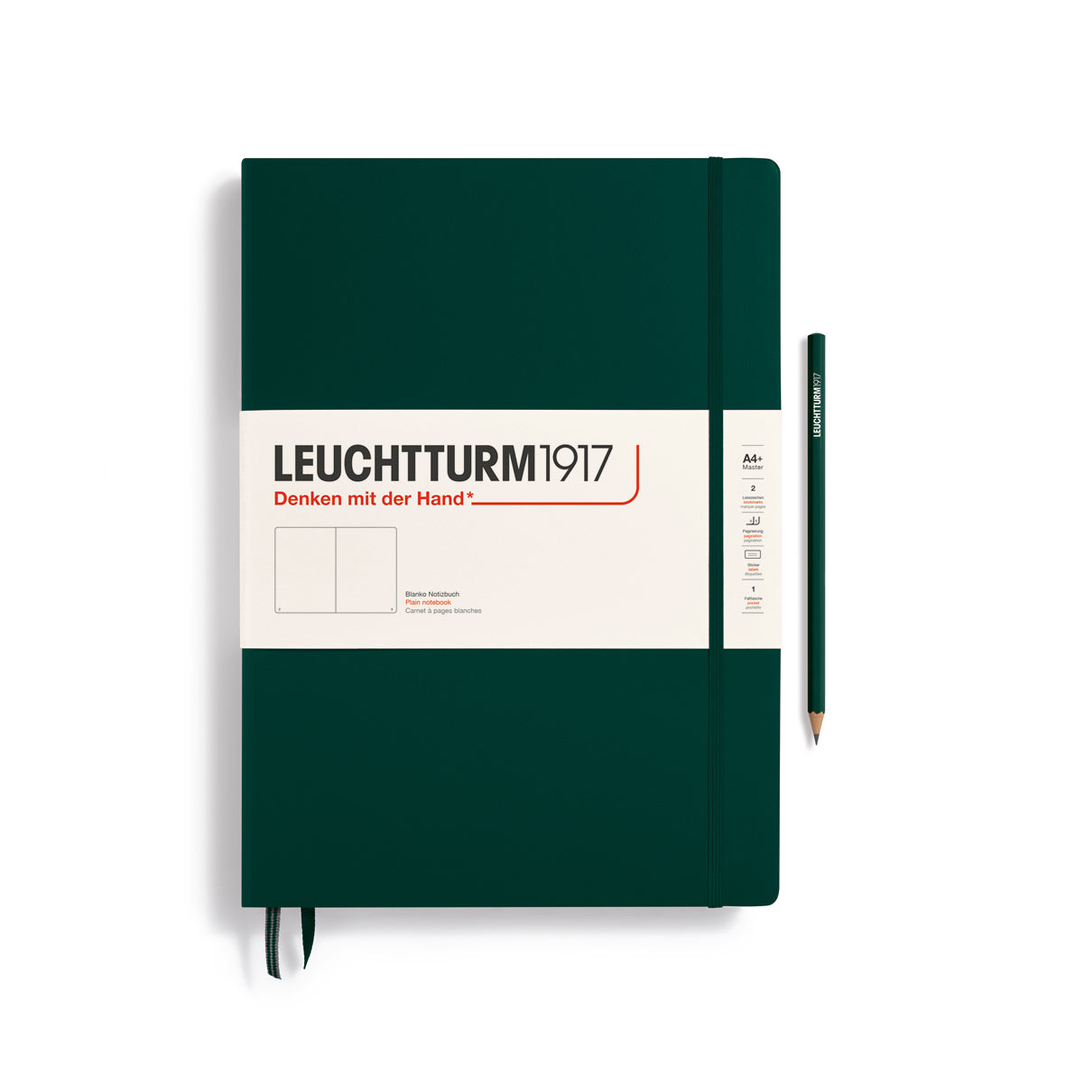 Master A4+ Classic Hardcover Notebook