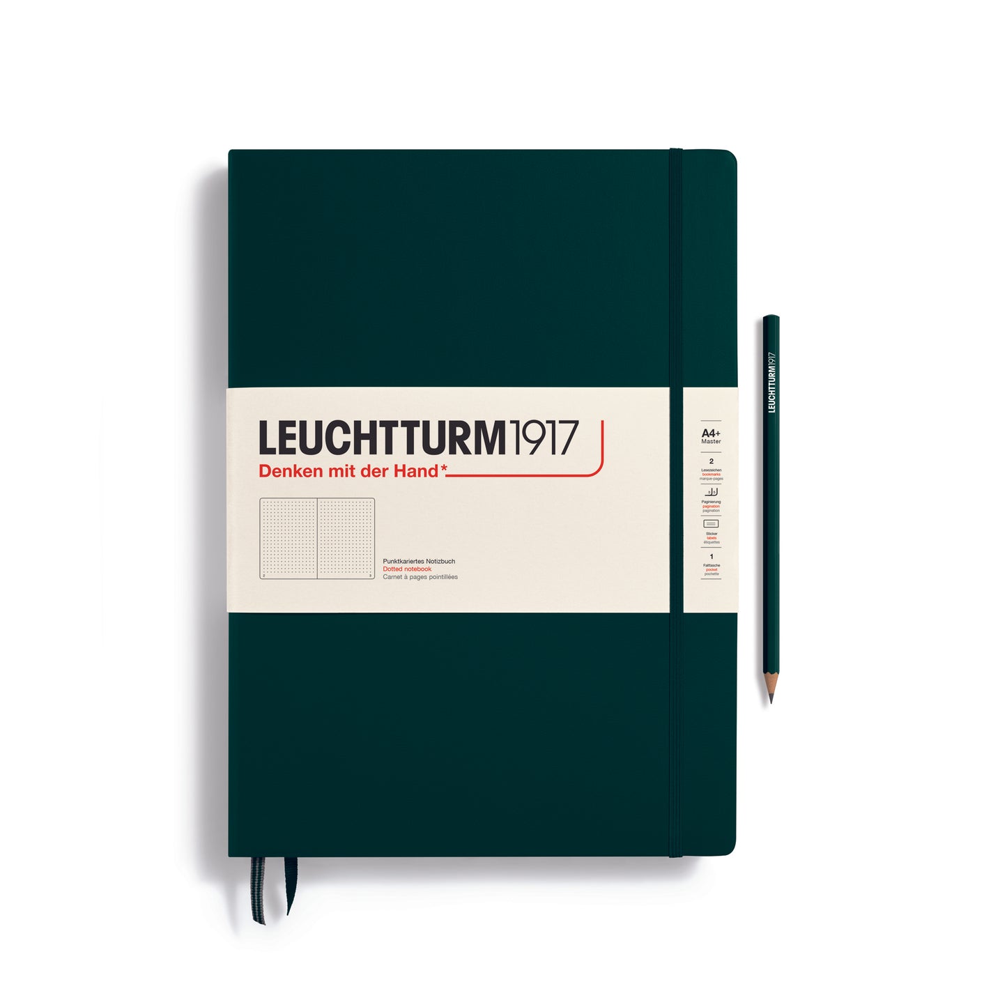 Master A4+ Classic Hardcover Notebook