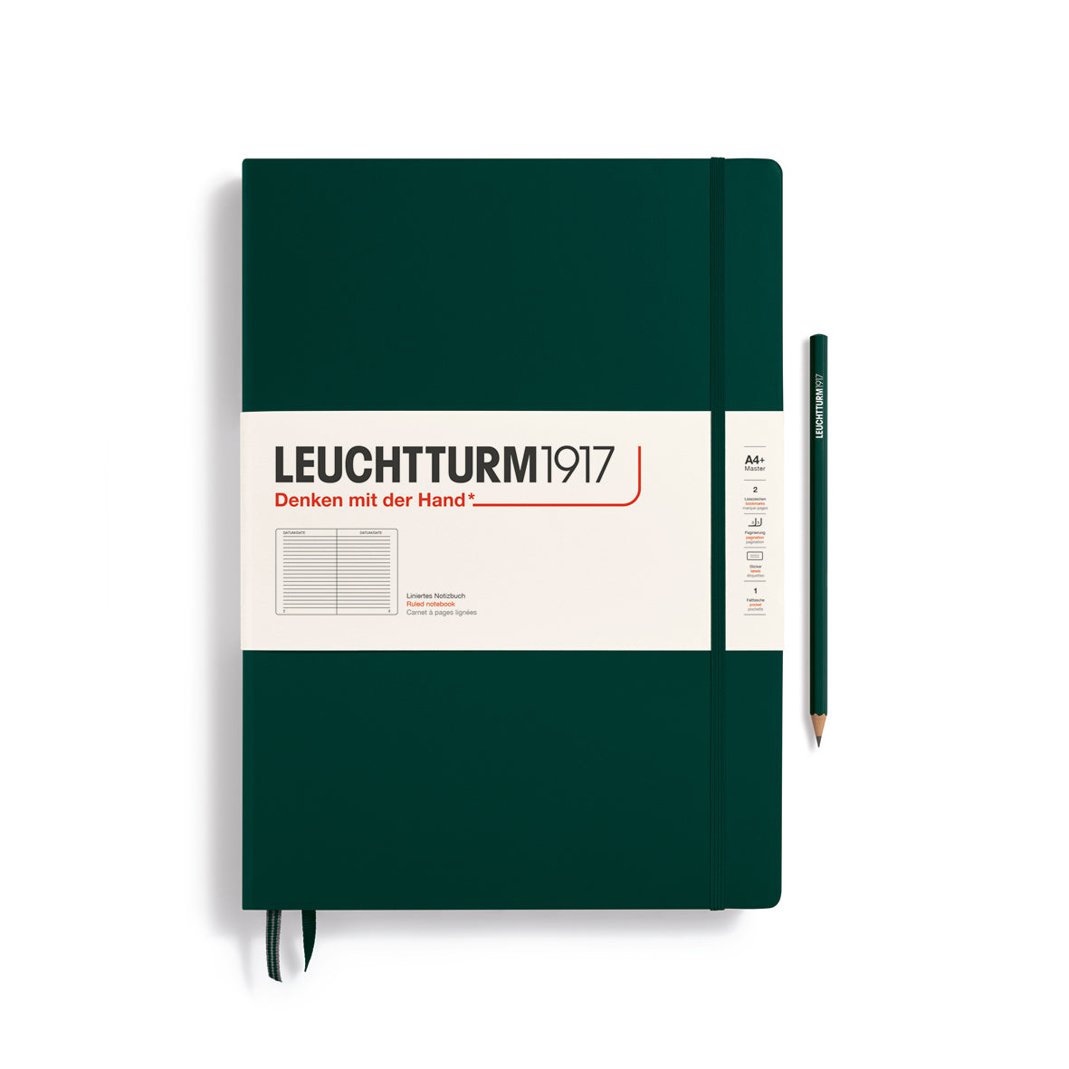 Master A4+ Classic Hardcover Notebook
