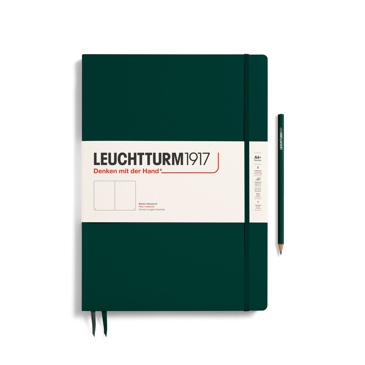 Master A4+ Slim Hardcover Notebook