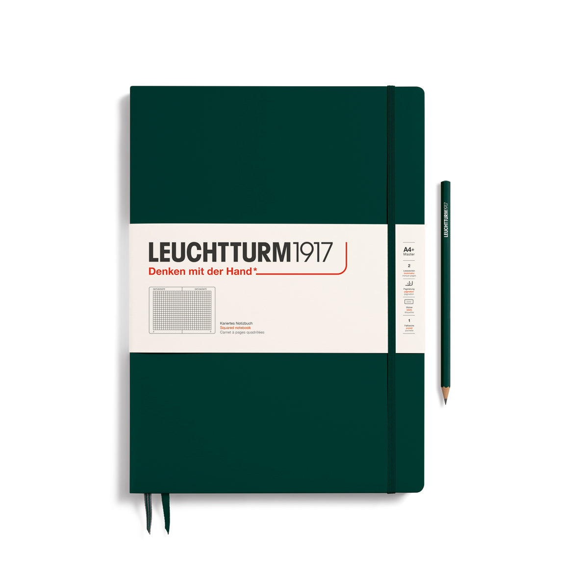 Master A4+ Slim Hardcover Notebook