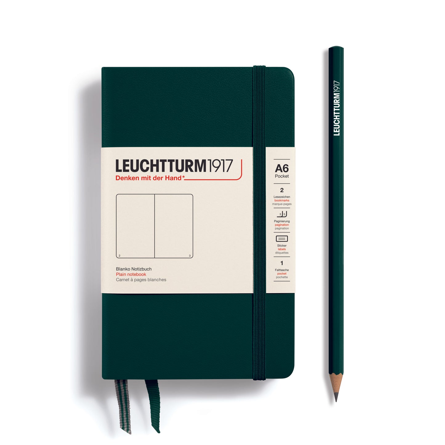 Pocket A6 Hardcover Notebook