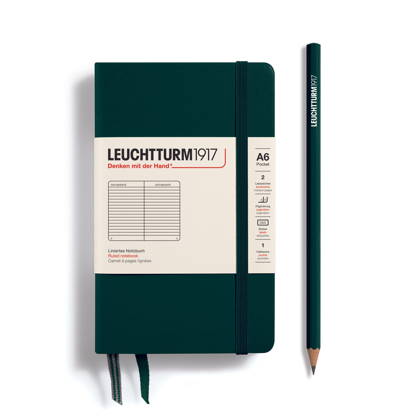 Pocket A6 Hardcover Notebook