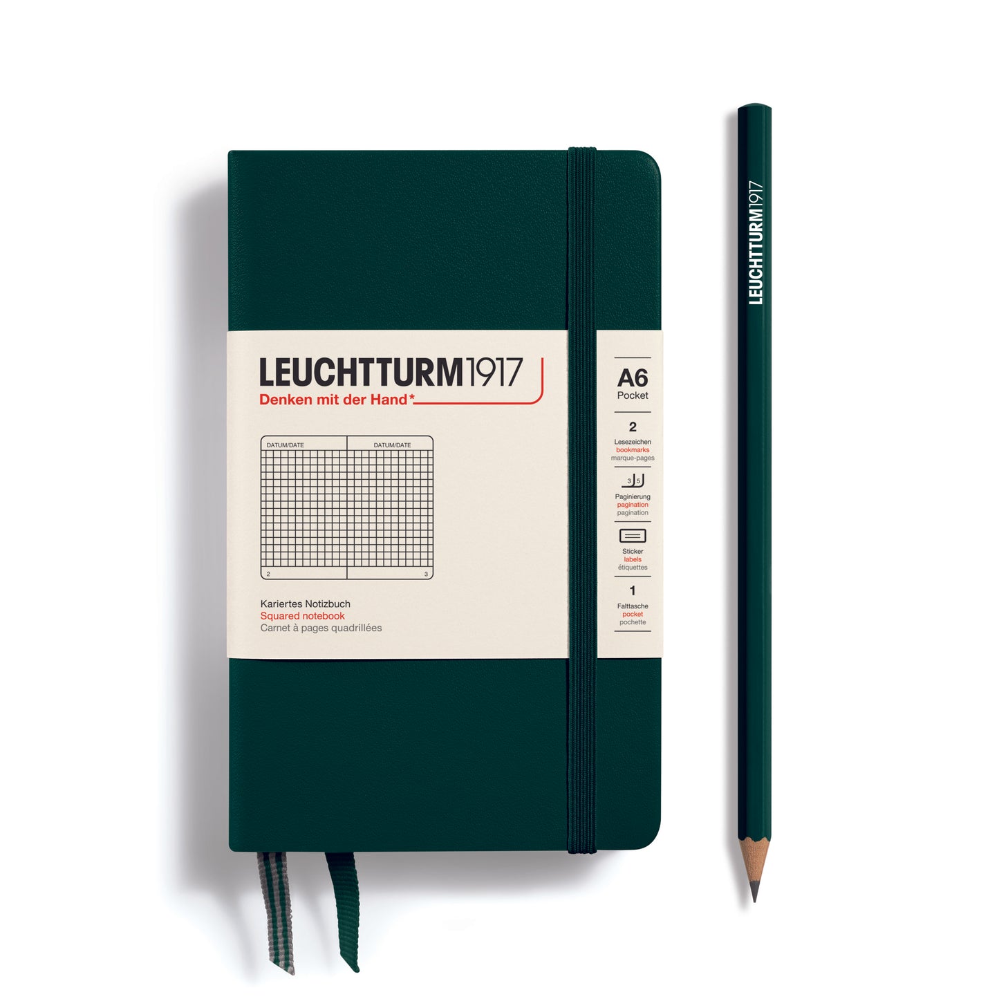 Pocket A6 Hardcover Notebook