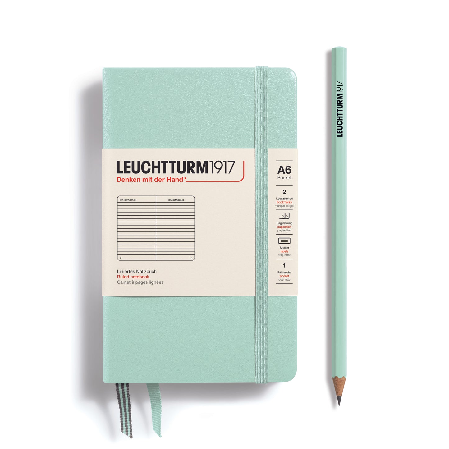Pocket A6 Hardcover Notebook