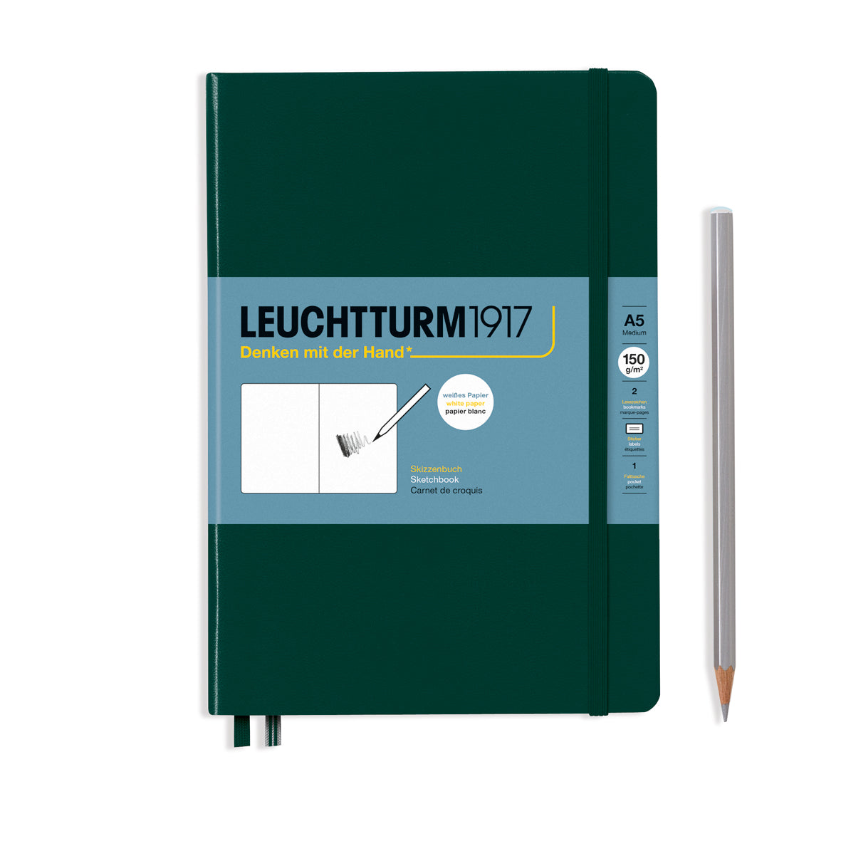 Medium A5 Hardcover Sketchbook