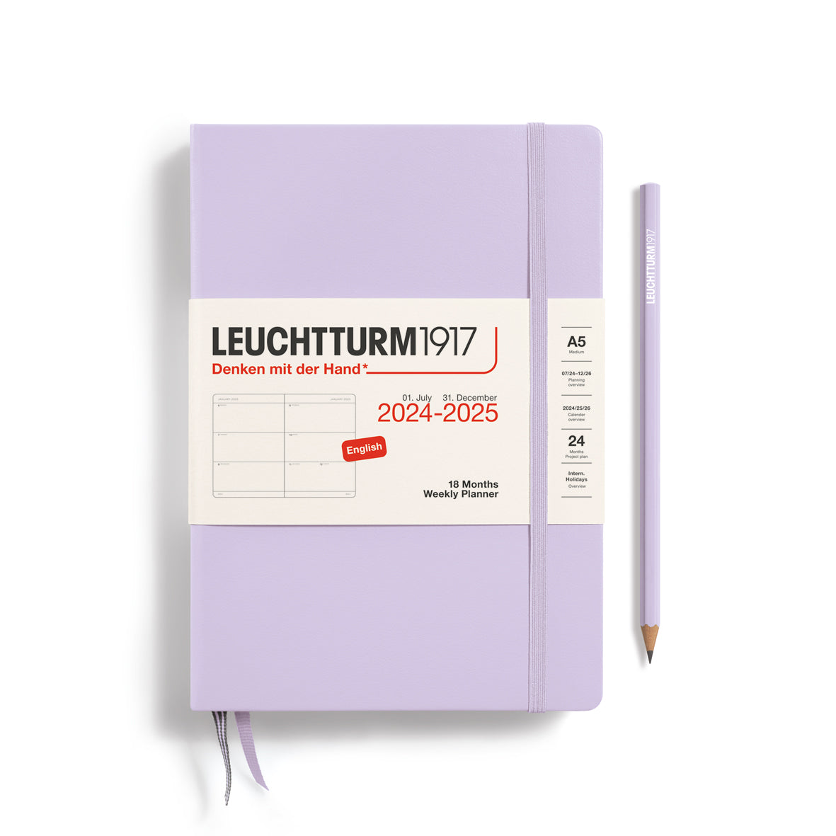 18-Month Weekly Planner 2024-2025 Hardcover