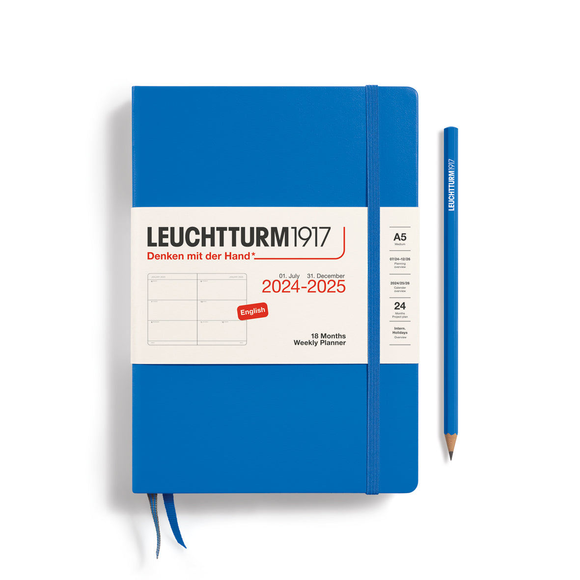 18-Month Weekly Planner 2024-2025 Hardcover