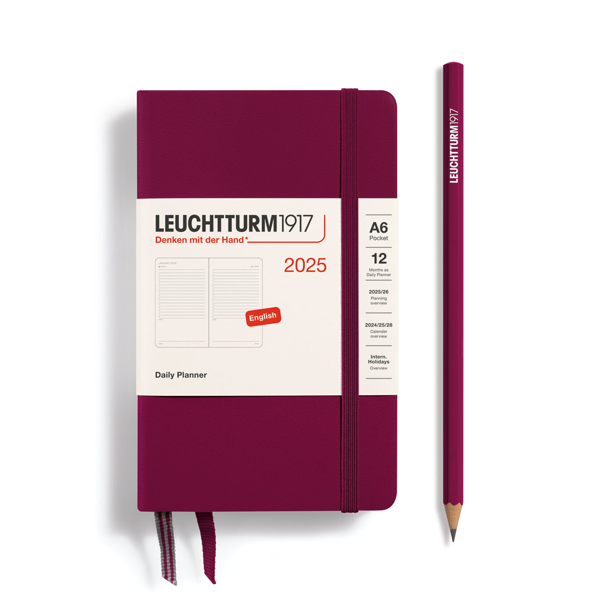 Daily Planner 2025 Hardcover