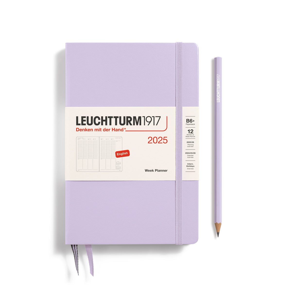 Vertical Week Planner 2025 Hardcover