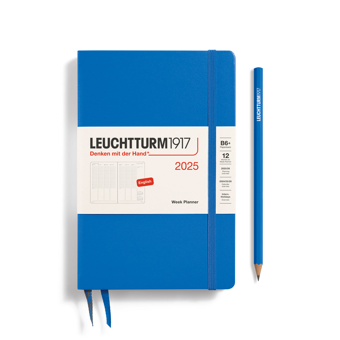 Vertical Week Planner 2025 Hardcover