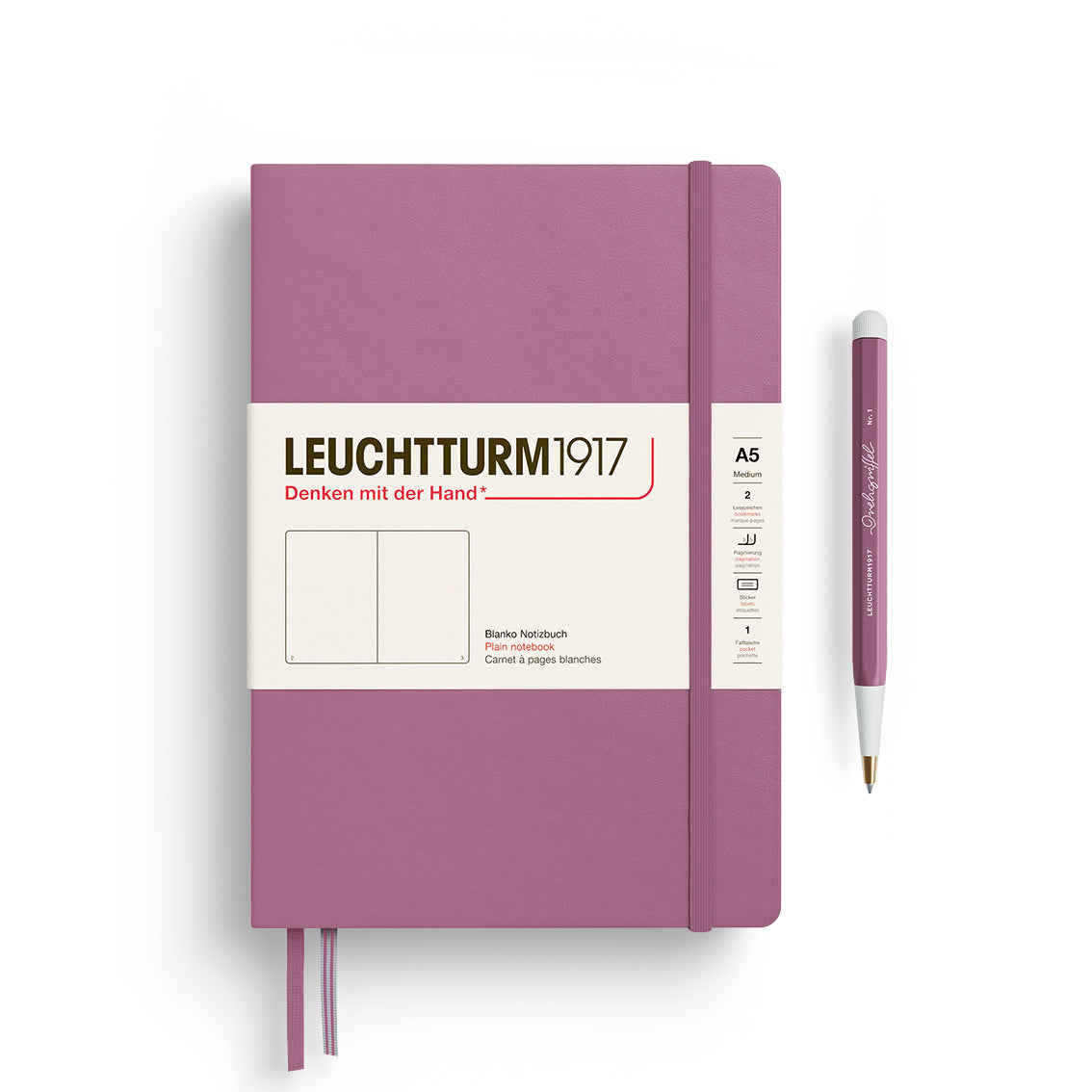 Medium A5 Hardcover Notebook