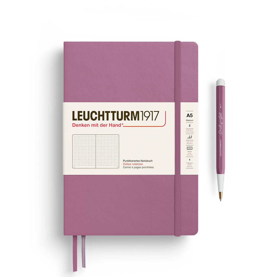 Medium A5 Hardcover Notebook