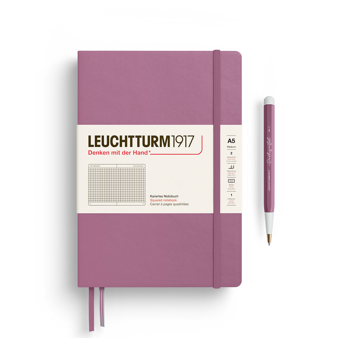 Medium A5 Hardcover Notebook