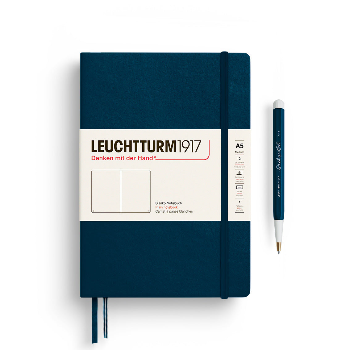 Medium A5 Hardcover Notebook