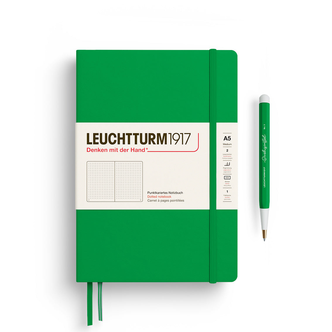 Medium A5 Hardcover Notebook