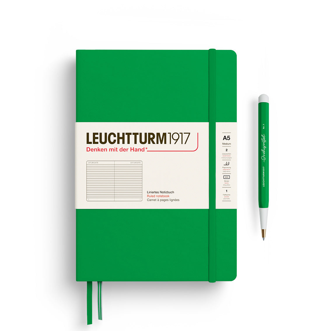 Medium A5 Hardcover Notebook