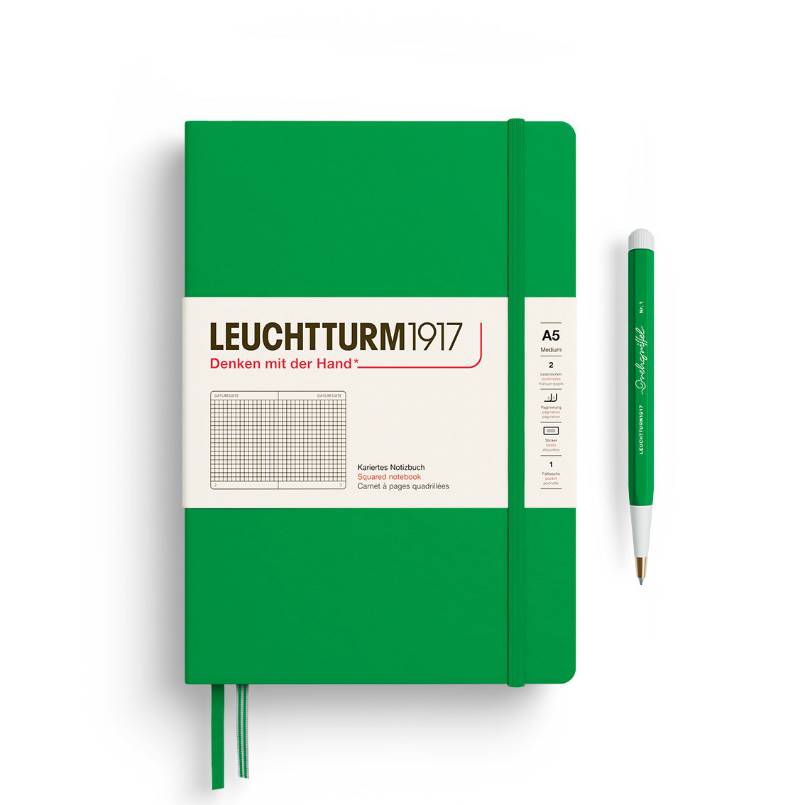Medium A5 Hardcover Notebook