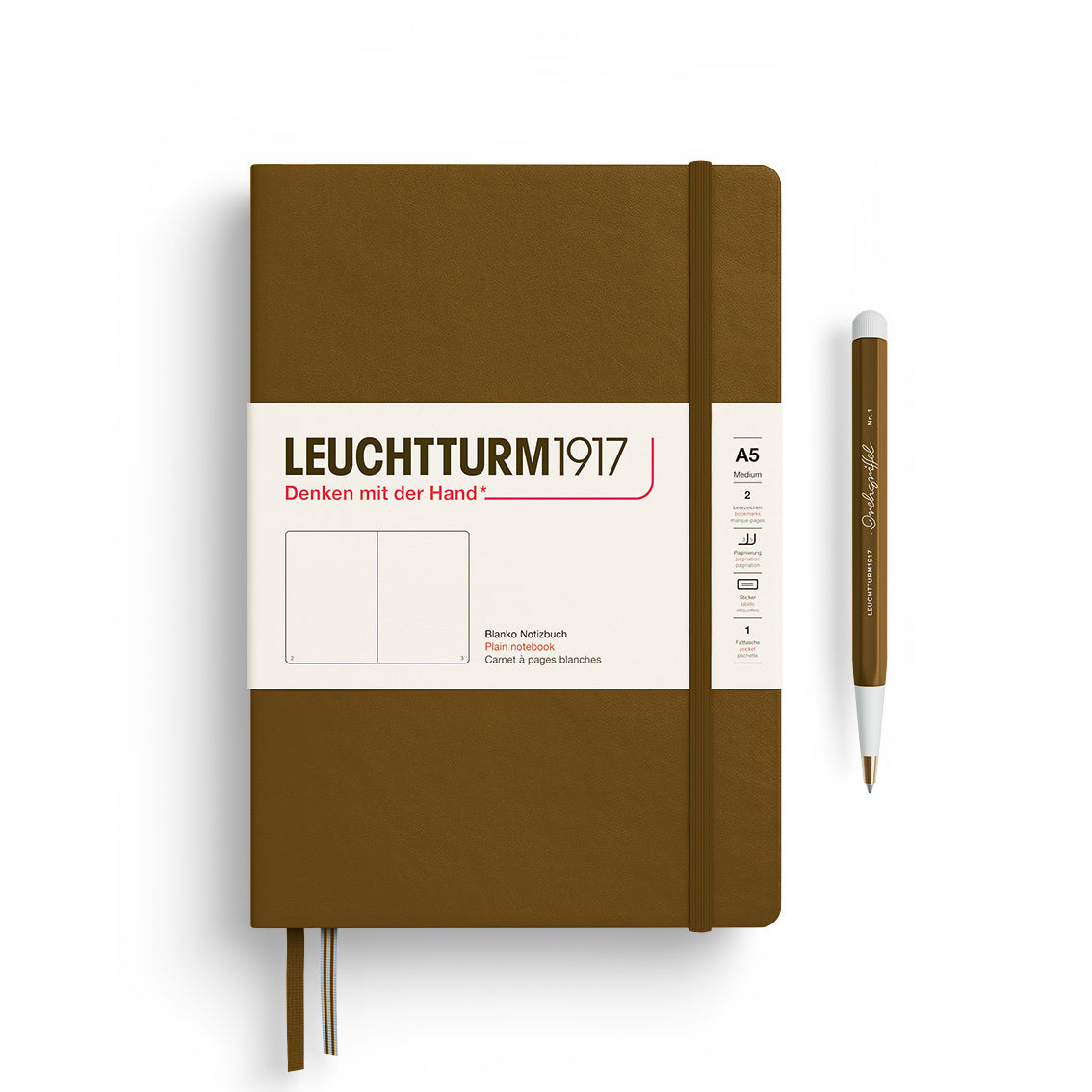 Medium A5 Hardcover Notebook