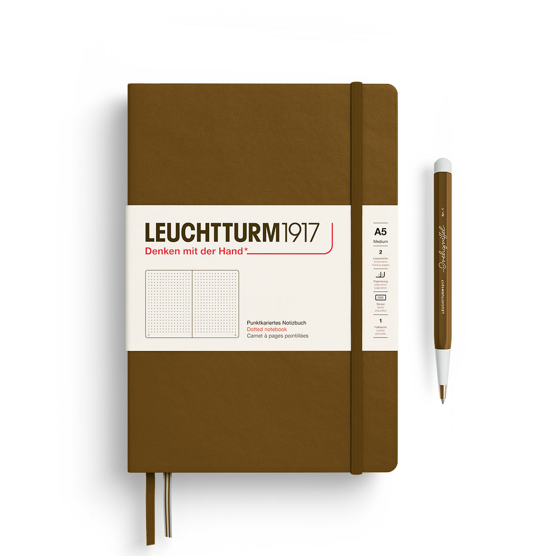 Medium A5 Hardcover Notebook