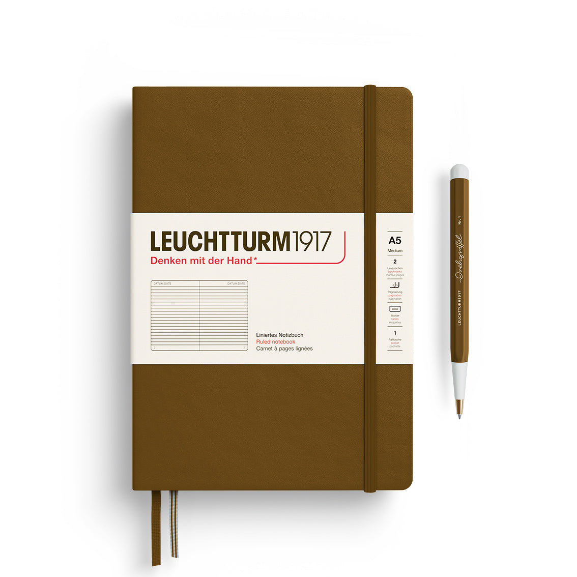 Medium A5 Hardcover Notebook