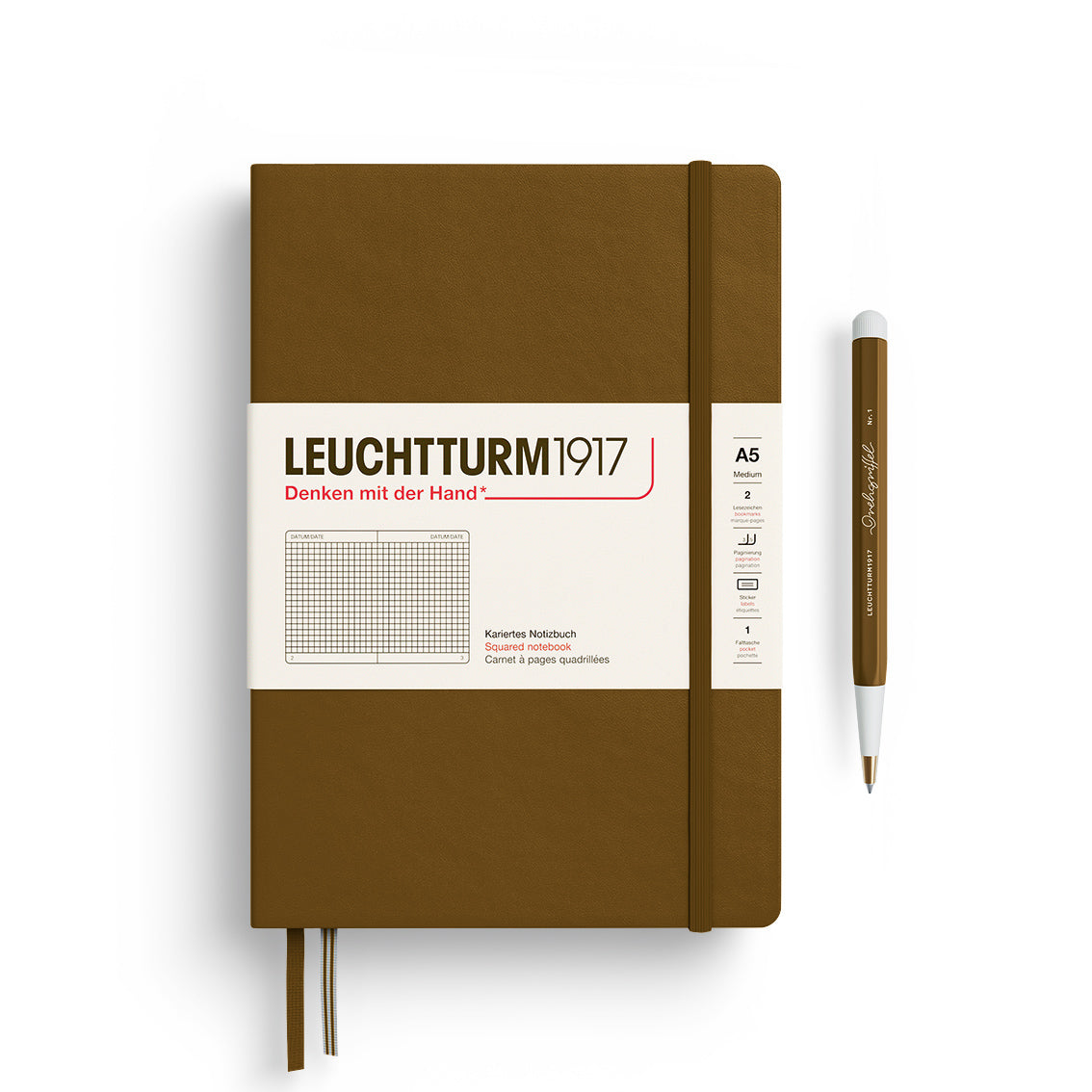 Medium A5 Hardcover Notebook