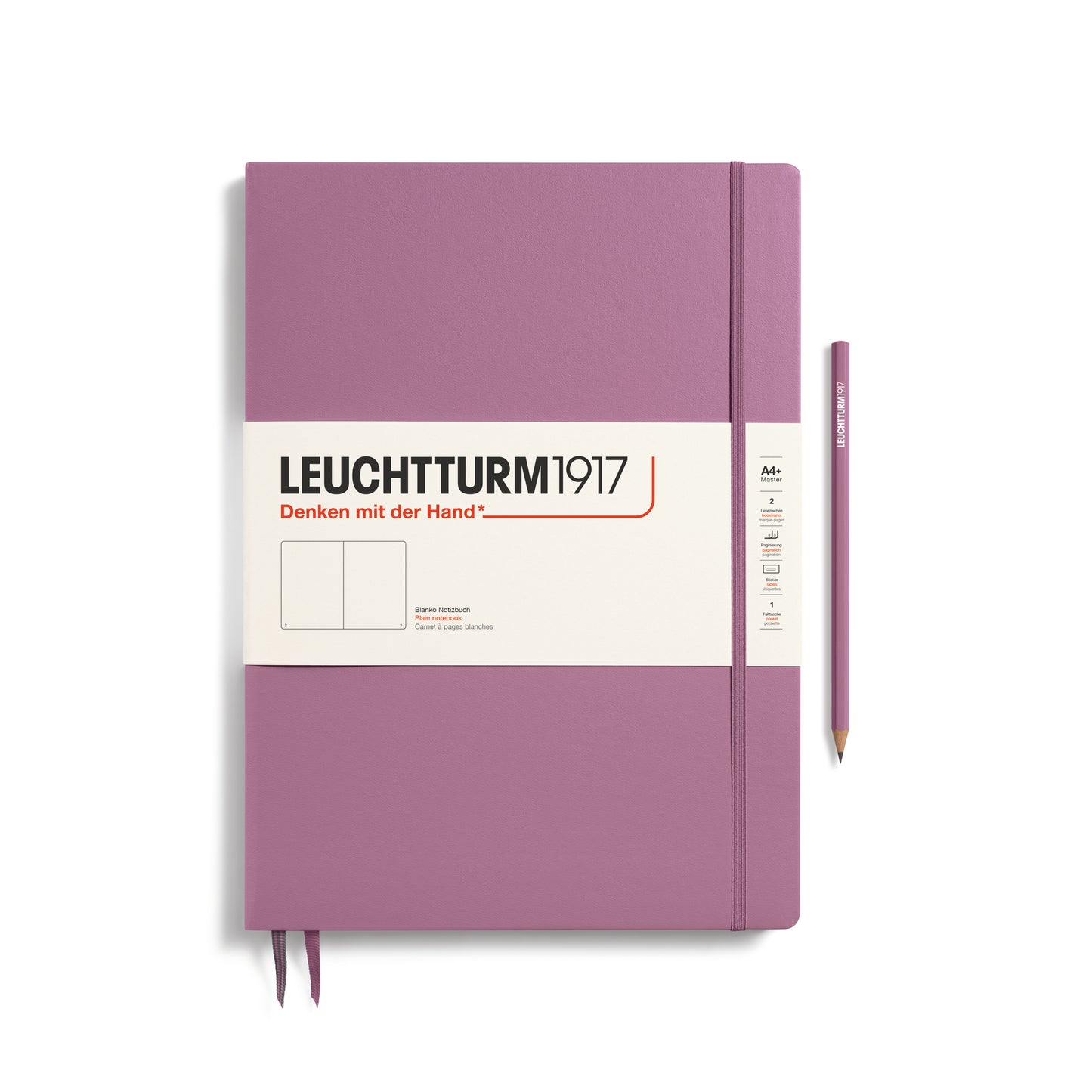 Master A4+ Slim Hardcover Notebook
