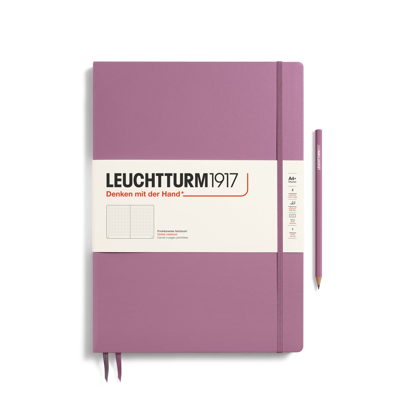 Master A4+ Slim Hardcover Notebook