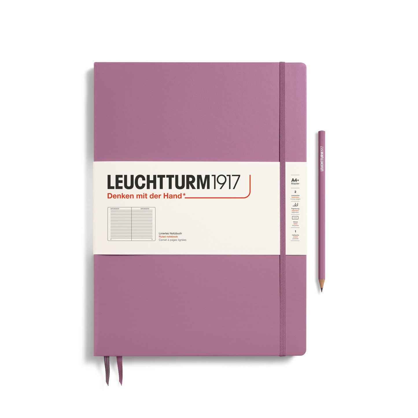 Master A4+ Slim Hardcover Notebook
